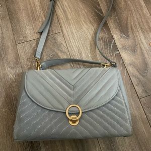 Blue Grey Handbag